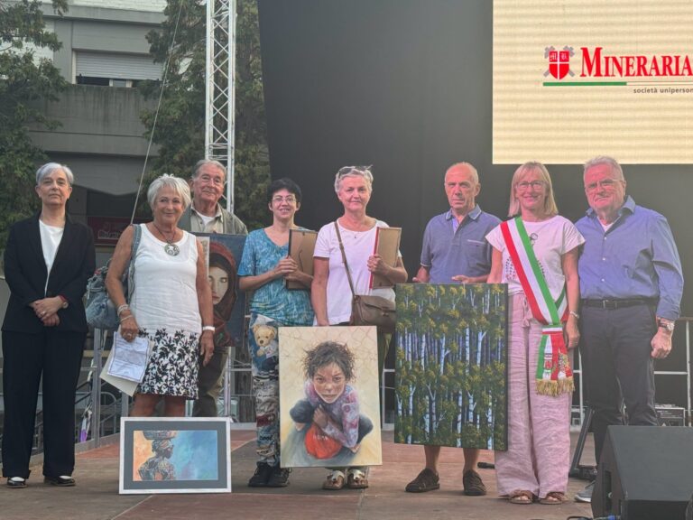 Vincitori contesti pittori e poesia_con Assessori Spano_Vacondio_Tosi